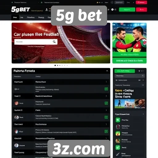 Recursos e funcionalidades do site 5g bet